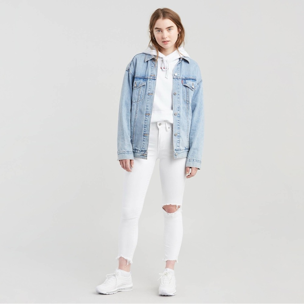 LEVI 721 HIGH RISE ANKLE SKINNY WOMEN'S JEANS